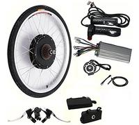 CHEMYO Kit de Conversion de vélo électrique 26 Pouces 36v/500w Ensemble de Moteur de moyeu de vélo électrique, kit de Conversion de Moteur de vélo électrique de Roue arrière/Avant