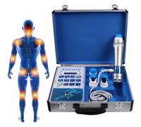 CHEMYO Machine Domestique 110V à Ondes de Choc pour Traitement de la dysfonction érectile, Masseur électromagnétique Haut de Gamme avec 7 têtes fonctionnelles