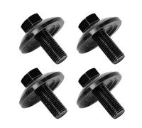 CHENACC Lot de 4 boulons de lame de tracteur avec rondelle bombée pour tondeuse à gazon Husqvarna AVP Craftsman 532193003 - Lot de 4 lames de fixation 1-1/4" x 7/16"-20 sur tondeuse autoportée et