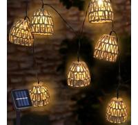 CHENBOOW Guirlande Solaire Exterieur,Guirlande Lumineuse Exterieure Solaire 3.6m,Led Guirlande Lumineuse Solaire,Lampions Solaires D'Extérieur,Lumiere Solaire Exterieur,pour Jardin