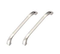 CHENCHEN96 Lot de 2 Poignées de Placard en Acier Inoxydable 304 Poignée de Armoires de Cuisine Boutons de Meubles Pleines 4 Couleurs (A,Hole Distance 64mm)