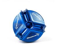 chencheng35 Accessoires moto compatibles avec H0nda CB750 Hornet CB 750 2023 : bouchon de remplissage d'huile moteur, protection du réservoir de liquide de frein avant(Oil filler cap-Blue)