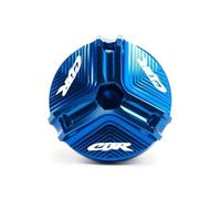 chencheng35 Compatible avec H0nda CBR600RR, CBR1000RR, CBR250RR, CBR 600, 954, 1000, RR, 250R, 500R, F2, F3, F4i : Bouchon de remplissage d'huile, couvercle de filtre à huile moteur(Blue-CBR)