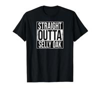 Chêne Droit Outta Selly T-Shirt Graphique avec Valeur, Homme, Noir, S