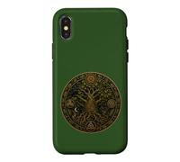 Chêne sacré druide forêt Celtique forêt mythologie Coque pour iPhone X/XS