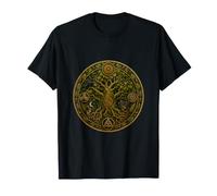 Chêne sacré druide forêt Celtique forêt mythologie T-Shirt
