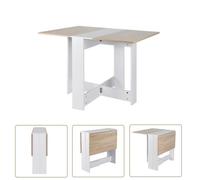 CHENE Table à Manger Pliable pour 2-4 personnes, Willonin® Console pliante pour petite espace, Modulable et Gain de place