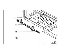 Chenet - SUPRA - 152C - Fonte - Montable à gauche ou à droite - 13989PB