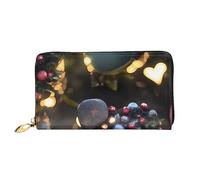 chenfandi Jungle of Love Wallet, portefeuille à fermeture éclair, portefeuille multi-cartes, et grande capacité, environ 19 x 10,5 cm, Noir , Taille unique