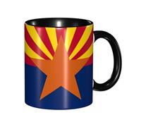 chenfandi Mug drapeau de l'Arizona - 330 ml - Avec anse - Convient pour le thé chaud, le lait et autres boissons - Passe au micro-ondes.
