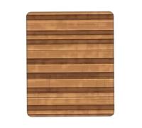 chenfandi Texturemouse Pad original couleur bois, tapis de souris d'ordinateur avec base en caoutchouc antidérapant pour bureau, jeux vidéo, apprentissage, 17,8 x 21,8 cm.