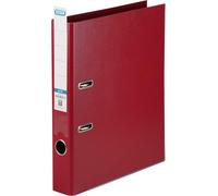 Cheng-100025177 Smart Pro+ Classeur En Plastique Avec Étiquette À Dos Format A4 Bordeaux 5 Cm
