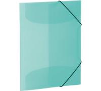 Cheng-19580 Lot De 3 Classeurs A4 En Plastique Solide Lavable Et Résistant Avec Rabats Intérieurs Et Élastique Pour Enfants, Garçons, Filles
