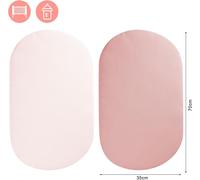 Cheng-2pcs Drap Housse Couffin,Drap Housse Nacelle Drap Housse Berceau Drap Housse 70x35cm Matelas Nacelle Drap Cododo Drap Housse Cododo 70x35cm Drap Housse Bebe