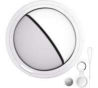 Cheng-Air Tracker Tag Fonctionne Avec Apple Localiser Find My (Ios Uniquement) Comprend Batterie De Secours, Traceur D'objets Pour Clés, Portefeuille, Bagages, Sacs, Voiture (Blanc, Lot De 1)