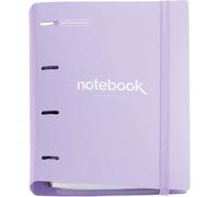 Cheng-- Carpeblock En Plastique Polyfoam, Reliure À Anneaux A4, Comprend Une Recharge De 100 Feuilles Carrées + 4 Intercalaires + 1 Enveloppe En Polypropylène, Avec Fermeture En Caoutchouc