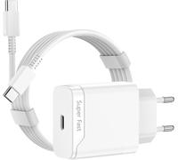 Cheng-Chargeur Rapide 30w Pour Honor Magic 7 6 5 Pro Lite, Adaptateur Secteur Usb C Compatible Supercharge, Avec Câble Renforcé 1.5m, Prise Murale Efficace Pour Honor 200 90 80 Série