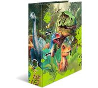 Cheng-Classeur A4 Dinosaure, 7 Cm De Large, Pour Enfants, Avec Motif Animal, Classeur Coloré Avec Impression Intérieure, Pour Garçons Et Filles