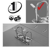 Cheng-, Classeurs À Levier A4 N°1, Vert, Dos De 75 Mm, Plastique, Lot De 1, Gamme Vivida, 624069