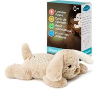 Cheng-Cloud B Mini Veilleuse Apaisante Projecteur D'étoiles Luminosité Douce 3 Couleurs 1 Constellation Arrêt Automatique Veilleuse Peluche Chien Dream Buddies Patch The Puppy