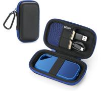 CHENG-Étui de Protection pour SanDisk Portable/Extreme/Extreme Pro 1 to, 2 to, 4 to, 500 Go Disque Dur SSD Externe, Housse Coque de Transport Rigide