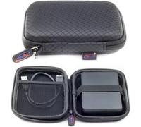 CHENG-® Étui Sac Housse Pochette Case Rigide pour Disque Dur Externe Portable - Convient à WD Canvio Seagate Hitachi Maxtor Inateck Bipra Maxone Sonnics Sabrent Transcend Toshiba Buffalo Samsung