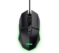 CHENG-GXT 109 Felox Souris Gamer avec 6 Boutons Programmables, Éclairage LED Multicolore, 200-6400 DPI, Câble USB 150 cm, Souris Gaming Filaire pour PC, Ordinateur Portable - Noir