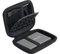CHENG-Hanka Dur Cas étui de Voyage Housse Porter pour Samsung T7 Touch Portable SSD 500GB 1TB 2TB (Convient à 1 SSD, avec Couche Antichoc)
