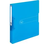 Cheng-Herlitz 11205762 Easy Orga To Go Classeur À Anneaux A4 2 Anneaux Hauteur De Remplissage 25 Mm Bleu Transparent