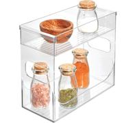 Cheng-Idesign 68530eu Boîte À Épices De Placard Plastique Transparent 25,75 X 11,75 X 21,75 Cm