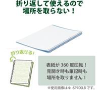 Cheng-Kokuyo Campus Easy Carry Slim Smart Ring Lot De 3 Classeurs À 26 Anneaux (Rose Vif, Vert Et Transparent, B5)