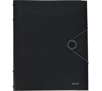 Cheng-Leitz 45691095 - Carpeta Clasificador Solid Pp 6 Separadores Din A4 Color Negro