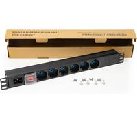 CHENG-Link Accessori LK10062 Accessoire Rack Accessoire multiprise - Accessoires Racks (Multiprise Noir, 1,75 m, rectangulaire, AC, 250 V)