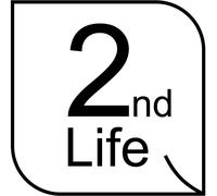 Cheng-Oxford Classeur 2nd Life A4xl Dos 40mm 4 Anneaux Ronds Couverture Polypro Incolore (Lot De 2)