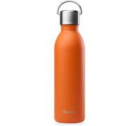 Cheng-Qwetch - Bouteille Isotherme Active Orange 600ml - Gourde Avec Anse Inox Recyclé - 24h Froid Et 12h Chaud - Etanche, Ergonomique & Compacte