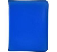 Cheng-Raylu Paper - Classeur A4 Fermeture Éclair, Porte Documents À Zip Format A4 Avec Une Poche Intérieure, Dossier Pour Rangement De Documents, 2 Fermetures Éclairs, Largeur De 3 Cm (Bleu)