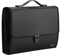 Cheng-Trieur Document A4 Extensible Accordéon Documents Organiseur 26 Compartiments Portable Valisette Trieur Accordeon Grand Dossier Trieur Avec Poignée Pour Lbureau École Famille Noir