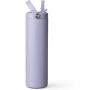 Cheng-Vinsun Gourde Isotherme 750ml Avec Paille - Acier Inox, Anti-Fuite, Sans Bpa, Double Paroi - Bouteille Isotherme Pour Sport, Voyage, Randonnée, Vélo