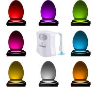 CHENG-Votre Éclairage DEL. LED de nuit pour les toilettes ou les salles de bains. Allez aux toilettes de manière plus divertissante et rendormez-vous plus facilement