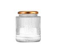 CHENGAIJIAN Beurriers Beurrier avec couvercle for conteneurs de stockage de miel et de bonbons de cuisine(500ml)