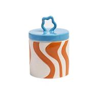 CHENGAIJIAN Beurriers Beurrier en céramique pot de rangement coloré for Vase de cuisine pot de bonbons boîte à bijoux