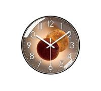 CHENGAIJIAN Horloge Murale Horloge Murale muette de Luxe légère de Mode Moderne Horloge numérique Ronde Simple(M)