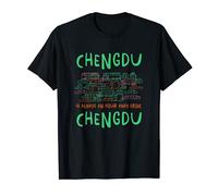 Chengdu est une heure loin de Chengdu Memes China Trend T-Shirt