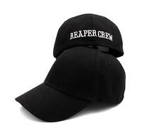 CHENGGI Casquette Homme SOA Chapeaux Noirs Sons Anarchy pour Reaper Crew Casquette de Baseball ajustée Femmes Hommes Lettres brodé Chapeau Hip Hop Chapeau pour Hommes