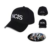 CHENGGI Casquette NCIS de Broderie Logo d'Agents Spéciaux - Chapeau Service d'Enquête Criminelle Naval de Baseball Réglable