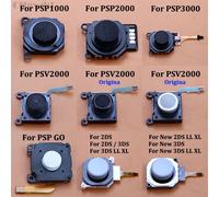 ChengHapRan 1 pièces 3D Rocker analogique Joystick pouce Arcade bâton pour PSP 1000 2000 3000 GO PSV2000 commutateur nouveau 2DS 3DS LL XL Console For Switch White