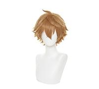 chenghuax Convient à la Perruque de Cosplay Yuanshen, Cheveux Courts (Color : As Show, Size : One Size)