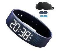 chenghuayu Onyx Vibration Alarm - 2026 New Silent Vibrating Wrist Watch, Wearable Alarm Clock, Sleep Wake Up Device, Rechargeable for Quiet Mornings, Couples, Students and Heavy Sleepers