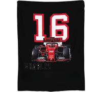 CHENGHUO Charles 16 couverture polaire F1 course moelleuse, couverture de canapé, cadeaux personnalisés (B, 135 x 200)