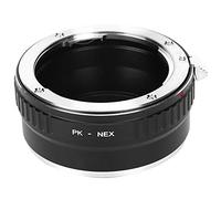 Chenglanhsjg Adaptateur d'objectif à Mise au Point Manuelle pour Monture EF vers E, Alliage d'aluminium, contrôle Complet de l'ouverture, Installation sans Couture, Finition